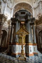 Interior of Cadiz Cathedral, Catedral de Santa Cruz de Cadiz, Spain Royalty Free Stock Photo