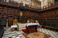 Interior of Cadiz Cathedral, Catedral de Santa Cruz de Cadiz, Spain Royalty Free Stock Photo