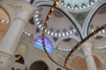 Interior of the Camlica Mosque ÃÂ°stanbul Turkey