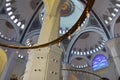 Interior of the Camlica Mosque ÃÂ°stanbul Turkey