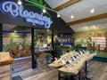 Interior of cannabis retail shop in Canada