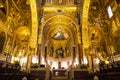 Interior of the Capella Palatina Chapel inside the Palazzo dei Normanni in Palermo, Sicily, Italy