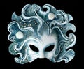 Interior and carnaval mask embodying the element Royalty Free Stock Photo