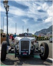 A bolid racing car near the Casino Monte Carlo, Monaco Royalty Free Stock Photo