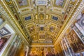 Interior of Castle de Sant Angelo in Rome Italy