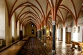 Interior of the Castle of the Teutonic Order in Malbork in Poland, Europe