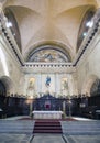 Interior of the Catedral of San Cristobal on the Cathedral Plaza, famous religious and touristic landmark. Havana, Cuba