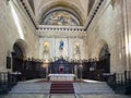 Interior of the Catedral of San Cristobal on the Cathedral Plaza, famous religious and touristic landmark. Havana, Cuba