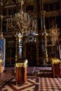 Interior of cathedral of the Annunciation of the Blessed Virgin Mary in Annunciation Monastery in Murom, Russia Royalty Free Stock Photo