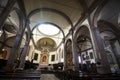 The interior of the cathedral of Belluno, Italy, Veneto