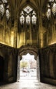 Interior of the Cathedral of Bristol Royalty Free Stock Photo