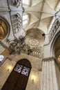 Interior of Cathedral in Burgos, Spain Royalty Free Stock Photo