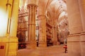 Interior of the cathedral of Cuenca Royalty Free Stock Photo