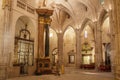 Interior of the cathedral of Cuenca Royalty Free Stock Photo