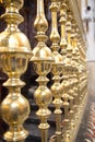 Interior of The Cathedral and former Great Mosque of Cordoba Royalty Free Stock Photo