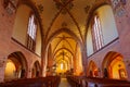 Interior of the Cathedral, Gustrow Royalty Free Stock Photo