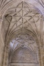 Interior of Cathedral of the incarnation, Spain Royalty Free Stock Photo