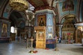 Interior of the Cathedral of John the Baptist. Zaraysk