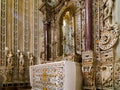 Interior of the Cathedral of Montreale or Duomo di Monreale near Palermo, Sicily, Italy. Royalty Free Stock Photo