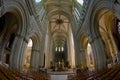 interior of Cathedral Notre Dame, Bayeux, Normandy, France Royalty Free Stock Photo