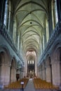 interior of Cathedral Notre Dame, Bayeux, Normandy, France Royalty Free Stock Photo