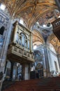 Interior Cathedral. Parma. Emilia-Romagna. Italy. Royalty Free Stock Photo