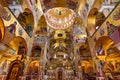 Interior of Cathedral of the Resurrection of Christ in Podgorica, Montenegro