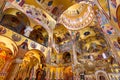 Interior of Cathedral of the Resurrection of Christ in Podgorica, Montenegro Royalty Free Stock Photo