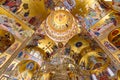 Interior of Cathedral of the Resurrection of Christ in Podgorica, Montenegro Royalty Free Stock Photo