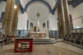 interior of Cathedral Sacre Cour Oran or sacred Heart Cathedral, Roman Catholic church at Place de la Kahina on Boulevard Hammou-