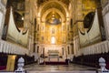 Interior of the cathedral Santa Maria Nuova of Monreale in Sicily, Italy Royalty Free Stock Photo