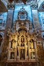 interior of the cathedral of Santiago de Compostela, Galicia in Spain Royalty Free Stock Photo