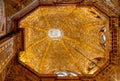 Interior of the cathedral of Santiago de Compostela Royalty Free Stock Photo