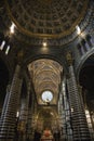 Interior of Cathedral of Siena.