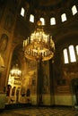 Interior of Cathedral, Sofia, Bulgaria Royalty Free Stock Photo