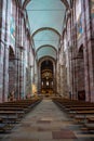 Interior of Cathedral in Speyer, Germany. The Imperial Cathedral