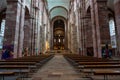 Interior of Cathedral in Speyer, Germany. The Imperial Cathedral