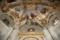 The interior of the Cathedral OF SYRACUSE