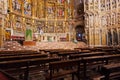 Interior of Cathedral in Toledo Spain