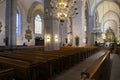 Interior of The Cathedral in Visby Gotland Sweden Royalty Free Stock Photo