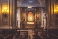 Interior of the Catholic Cathedral in Argentina. Shevelev.