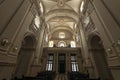 Interior of the Catholic Church of the Blessed Virgin Mary of the Barefoot Carmelite Monastery in Berdychev, Ukraine