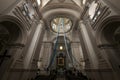 Interior of the Catholic Church of the Blessed Virgin Mary of the Barefoot Carmelite Monastery in Berdychev, Ukraine