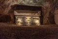 Interior of the Cave of the Coffins at Bet She`arim in Kiryat Tivon Israel.