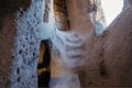 Interior of the cave dwelling in Cappadocia. Turkey Royalty Free Stock Photo