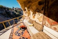 Interior of the cave dwelling in Cappadocia. Turkey Royalty Free Stock Photo