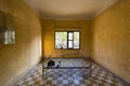 Interior of cell, Tuol Sleng Museum or S21 Prison, Phnom Penh, C Royalty Free Stock Photo