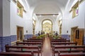 interior of the central nave of the mother church of the Portuguese village of Malpica do Tejo