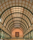 Interior of the Central Post Office in Saigon, Vietnam Ho Chi Minh City Royalty Free Stock Photo