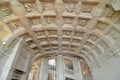 Interior of Chateau de Chambord royal medieval french castle. Loire Valley France Europe. Unesco heritage site